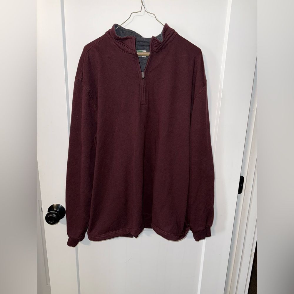Hogan Brown Zip Up Sweater Cozy Classic Design